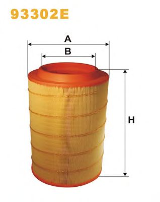 WIX FILTERS 93302e -  Воздушный фильтр